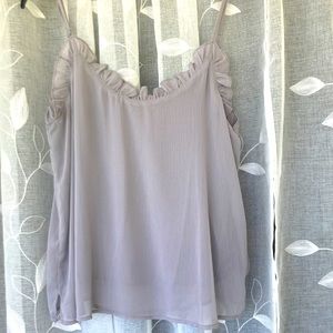 Women’s Gray Cami Blouse - Size M